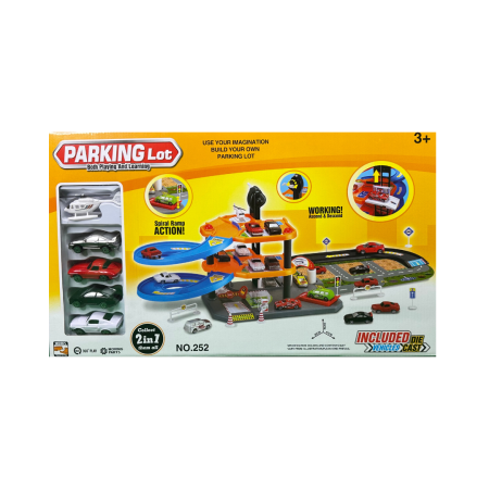 كراج سيارات مع طائره